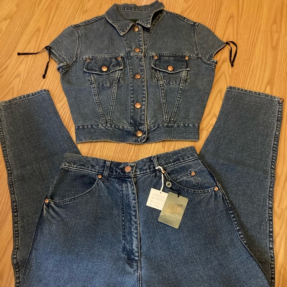 Jean Paul Gaultier Denim Set - Picture 2 of 13